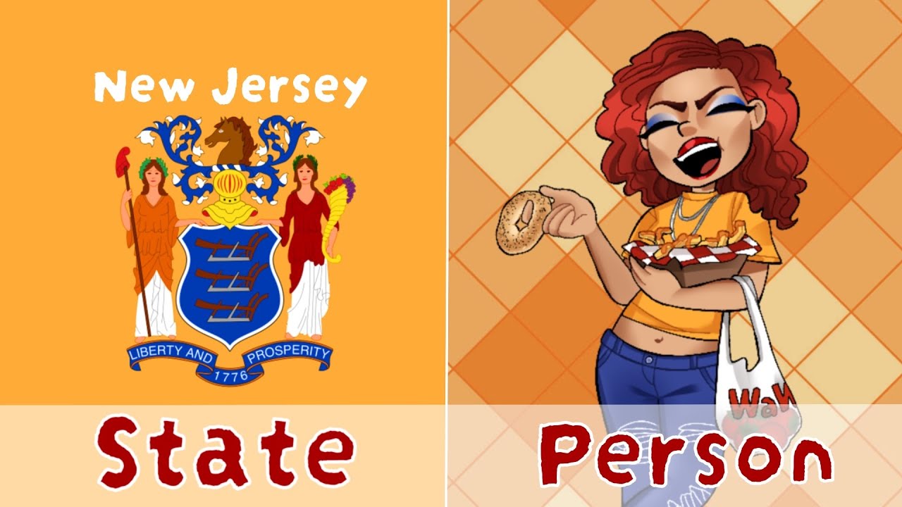 What if the 50 states were people (New Jersey, Tennessee, Indiana, Nebraska, and Kansas)