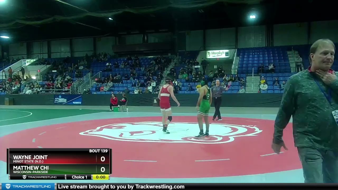 Wayne Joint, Minot State N D  vs Matthew Chi, Wisconsin Parkside