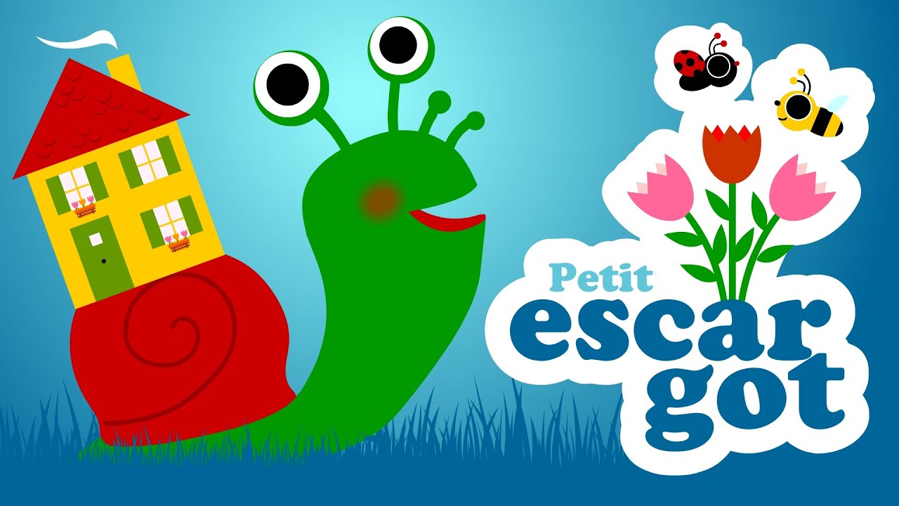 Petit escargot 🐌 Comptines pour b&eacute;b&eacute; avec paroles