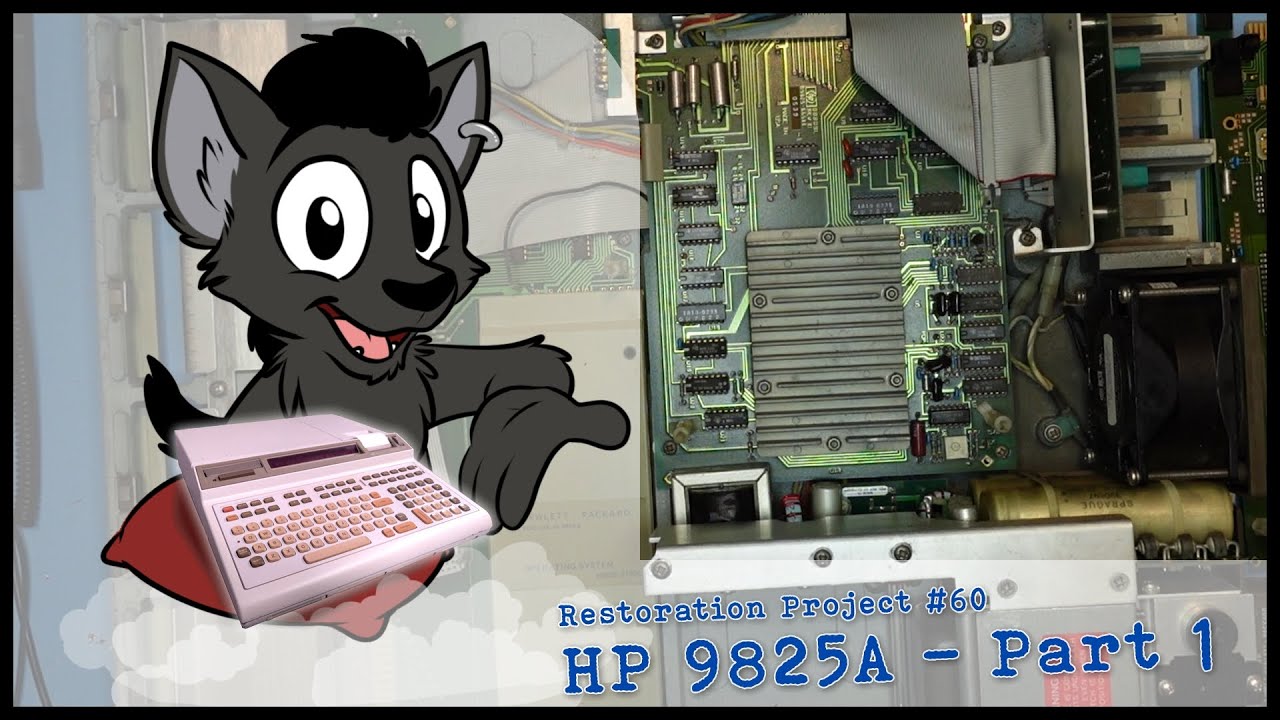 HP 9825A - Part 1