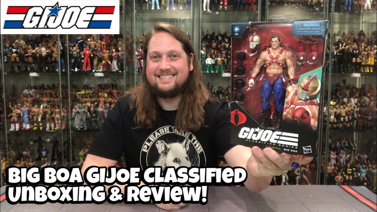 Big Boa GIJOE Classified Series Unboxing & Review!