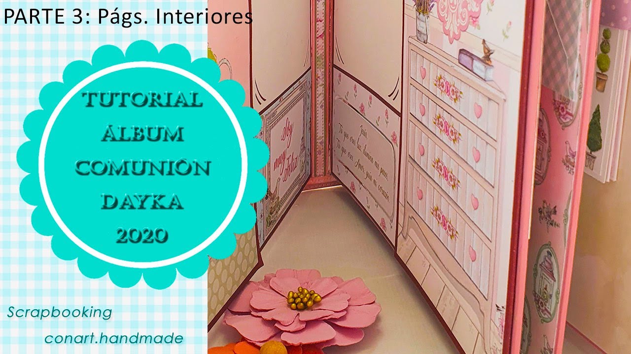 Tutorial Álbum Comunión DAYKA 2020. Parte 3. Páginas Interiores (1-5)