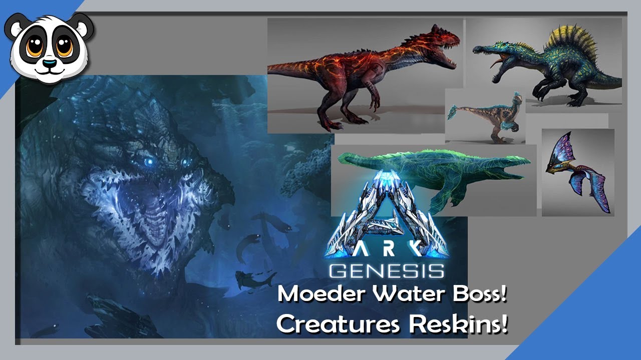 Moeder Water Boss Creatures Reskins?! | ARK: Genesis