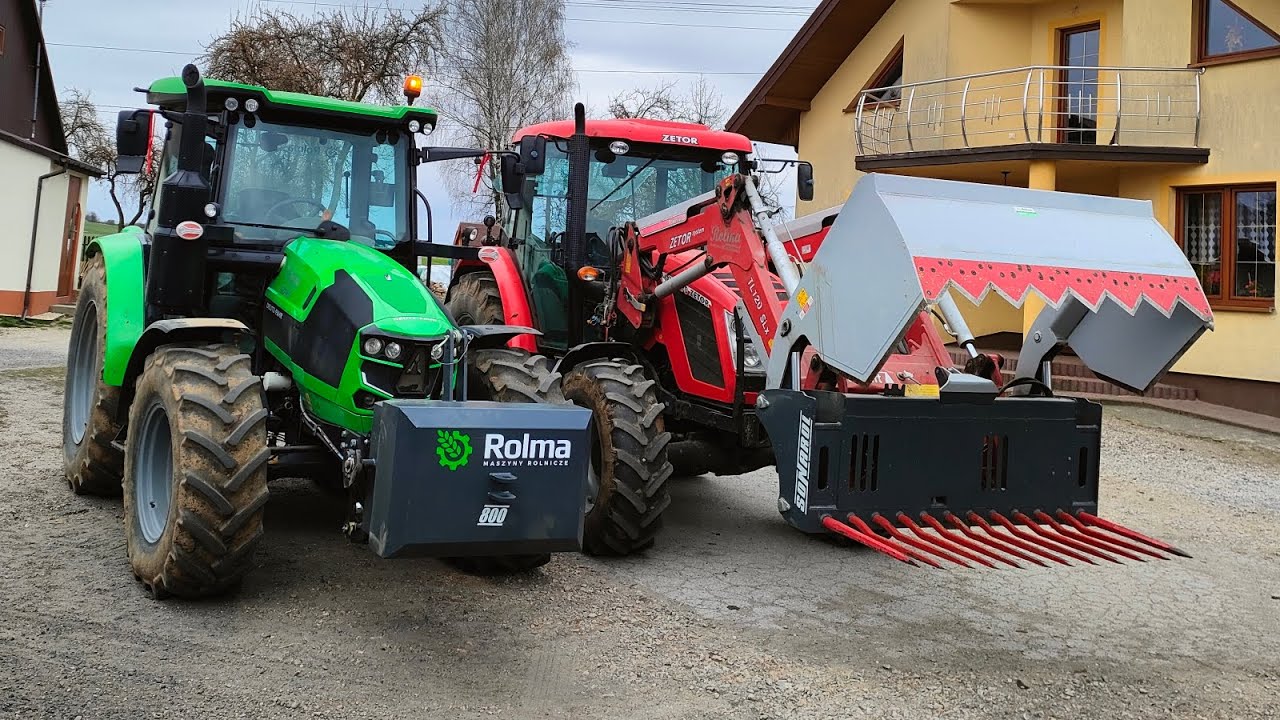 Oporowe rozrzucanie obornika oraz orka pod kukurydzę 2025 bracia w akcji 💪🥵