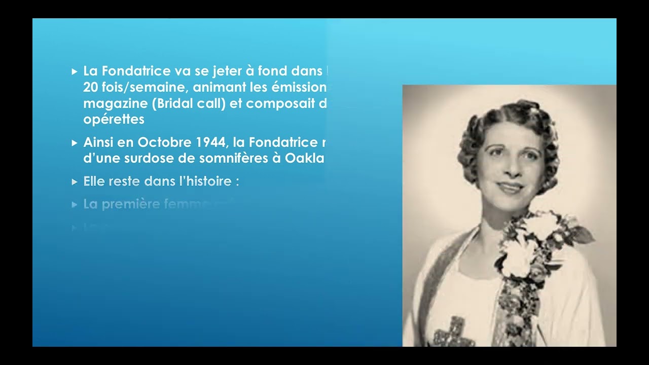 L'histoire de l'église Foursquare
