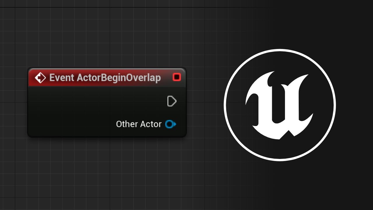 Actor Begin Overlap (Events) - Tüm Node'lara Bakış | Unreal Engine 5 Tutorial (Türkçe)