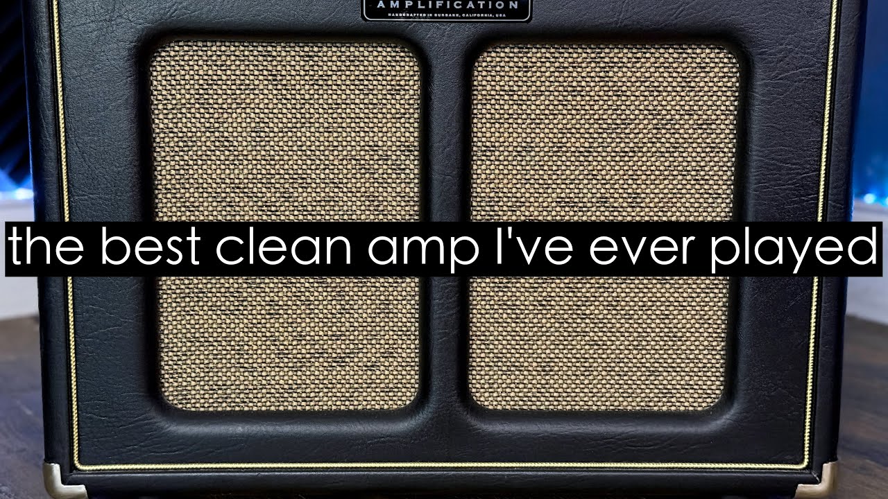 The best clean amp I've ever played...