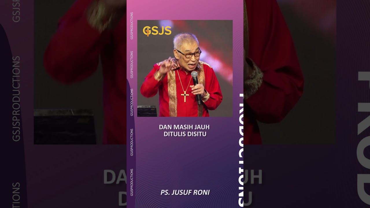 Pertobatan itu mengalami proses - Ps. Jusuf Roni
