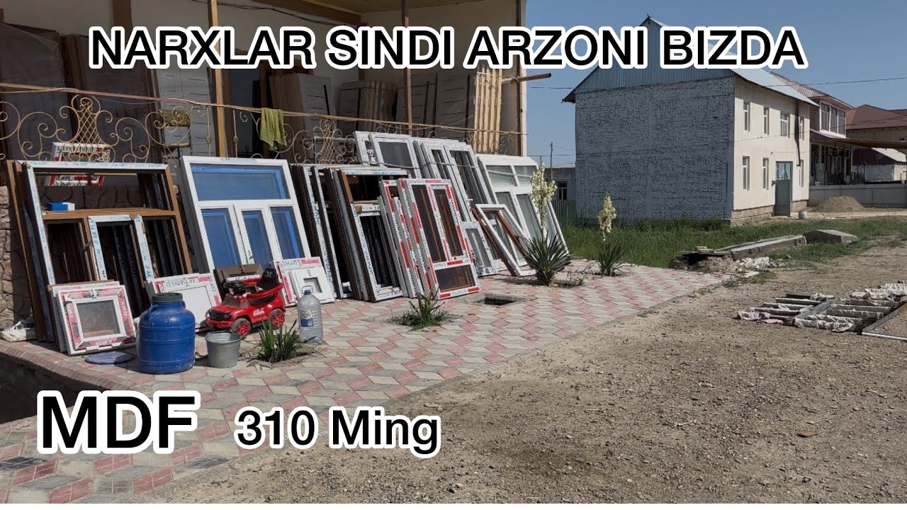 JONDOR AKFA ESHIK DERAZALAR VA MDF ESHIKLAR 310 MINGDAN AKSIYA