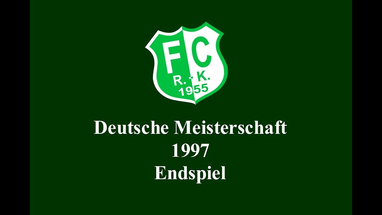 FC Rumeln / 1997- DM Endspiel FC Rumeln-GW Brauweiler 3-5 n. E. ( 1-1/0-0) vom 8.6.1997