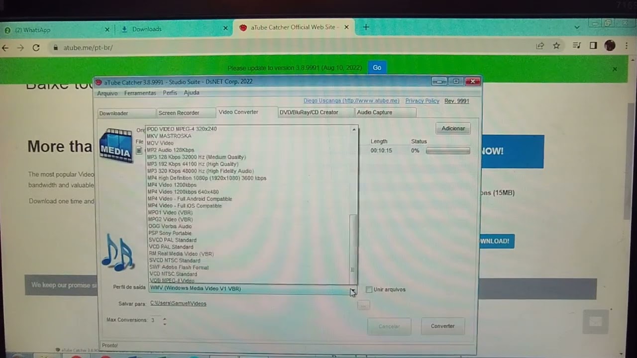 544. Como converter um arquivo MPEG pra Mp3