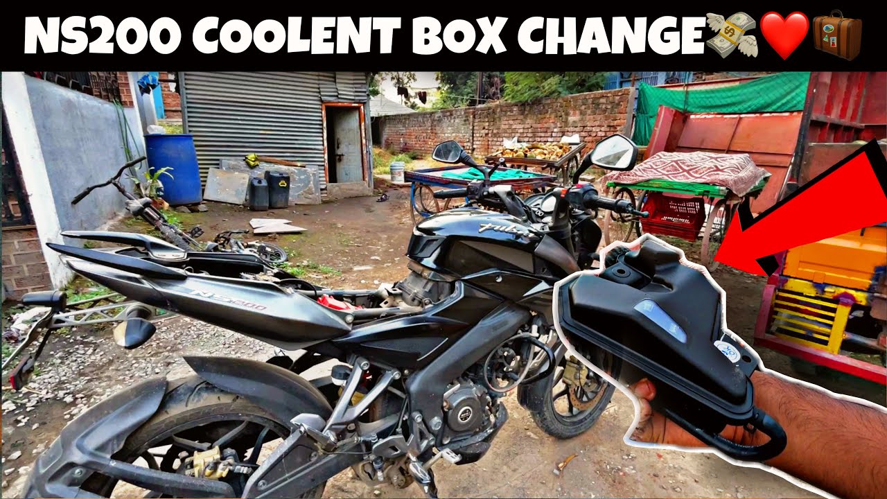 BS4 NS200 COOLENT TANK CHANGE | Pulsar NS 200 | paresh chougule |