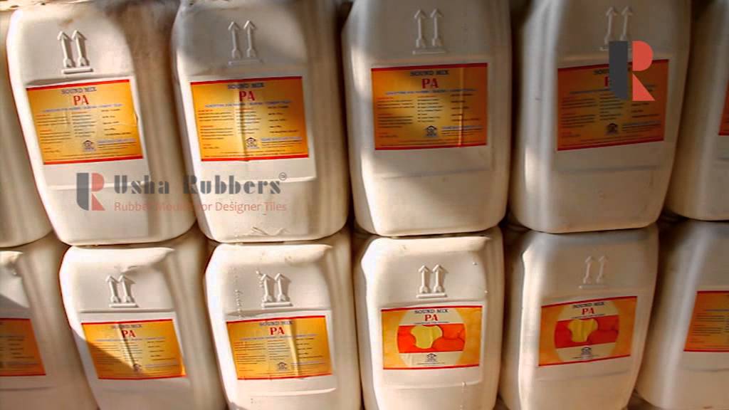 make floor concrete paver tile rubber mould hindi usha rubbers