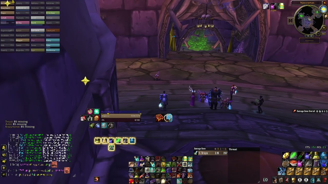 [Firemaw Classic Era] Amii GDKP Naxxrammas Tank 3