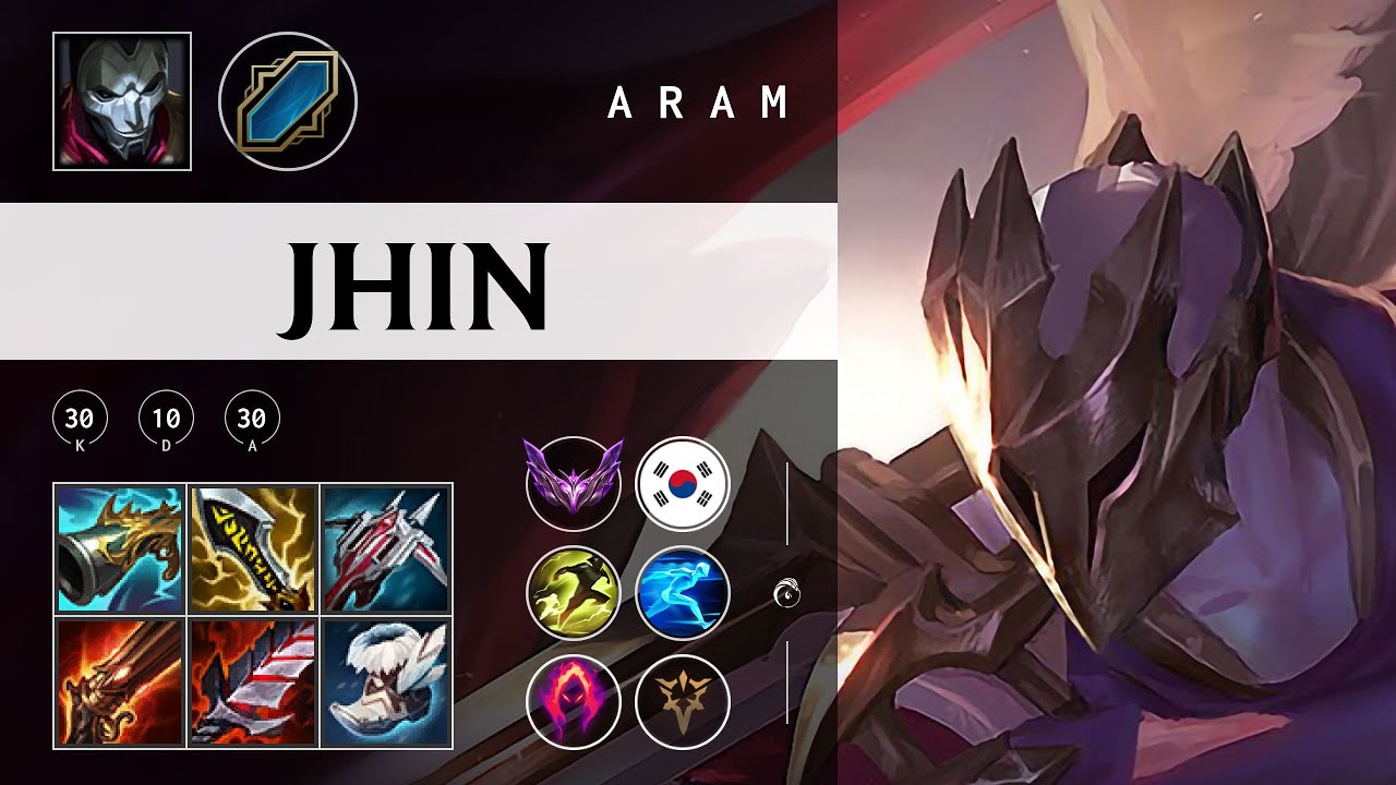 Jhin ARAM - KR Master Patch 26.02