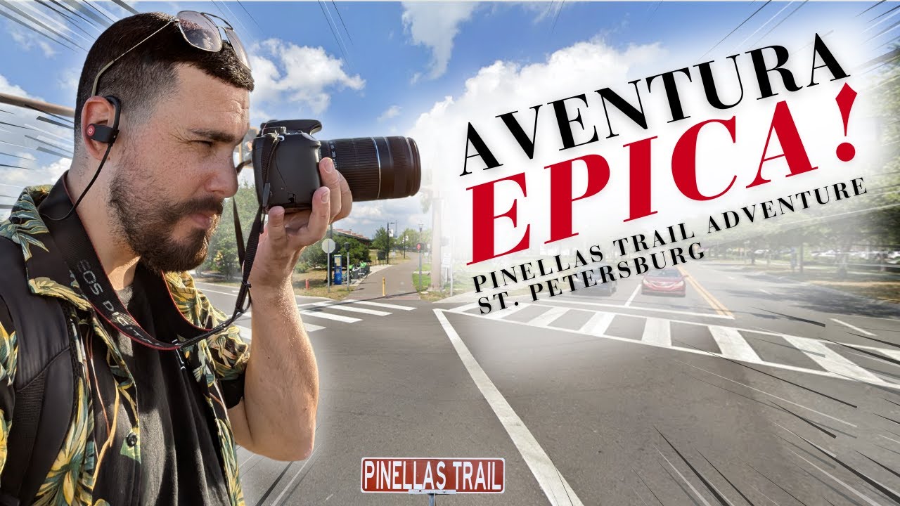 PINELLAS TRAIL: El Sendero Más Grande de St. Petersburg FL 🌴 en E-Bike 🚴‍♂️
