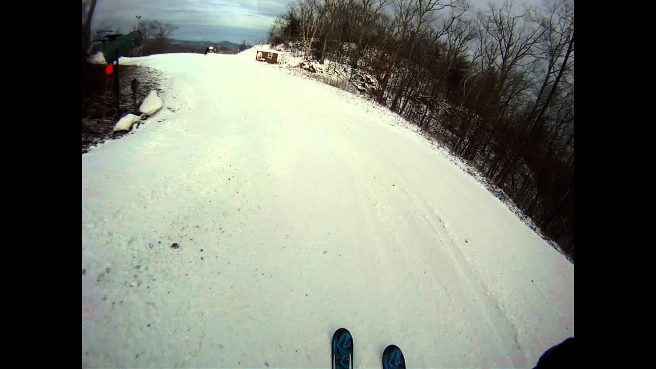 Catamount Ridge Run - Mountain View - Holiday trails 1/4/12