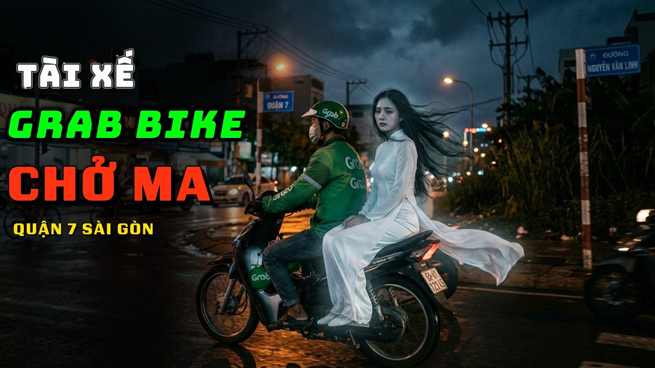 Tài Xế Xe Ôm Grab Chở Ma Ở Quận 7 Ở Sài Gòn -  3 Câu Truyện Ma Tài Xế Xe Ôm | Cõi Âm Lạnh Lẽo