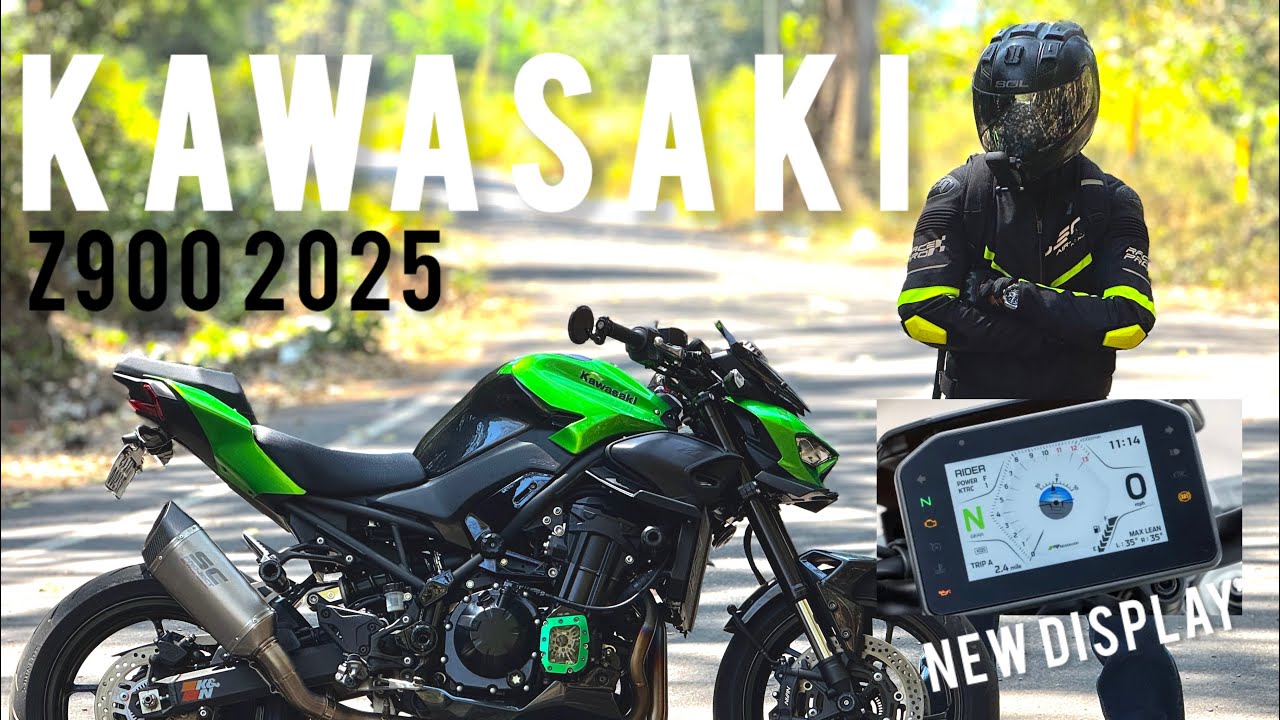 KAWASAKI Z900 2025 | MALAYALAM REVIEW |Z900 NEW LOOK 
