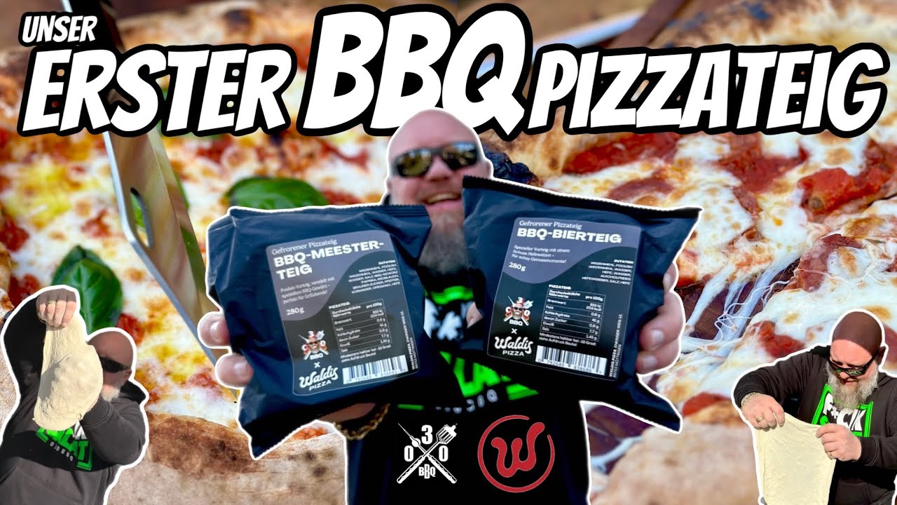 Erster 030 BBQ Pizzateig @Waldis Pizza Kanal  für Zuhause - 030 BBQ