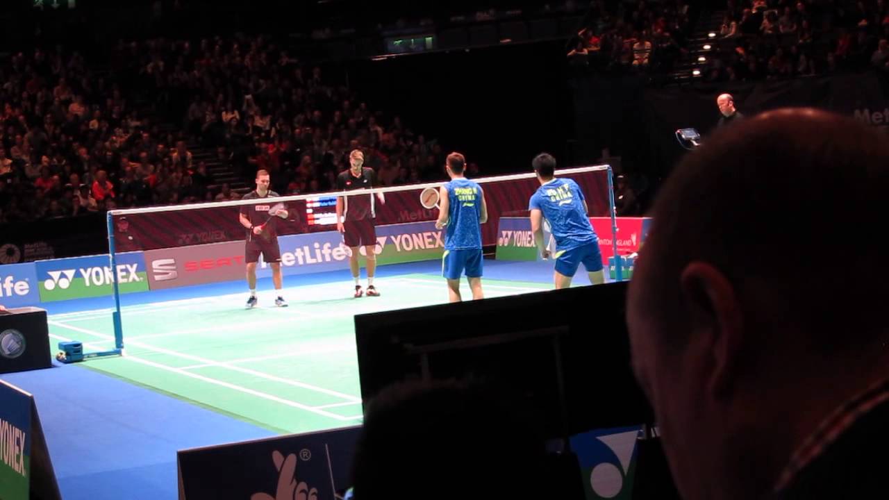 2015 All England Open - MDSF - Fu Haifeng / Zhang Nan vs Mads Petersen / Mads Kolding [G1b]