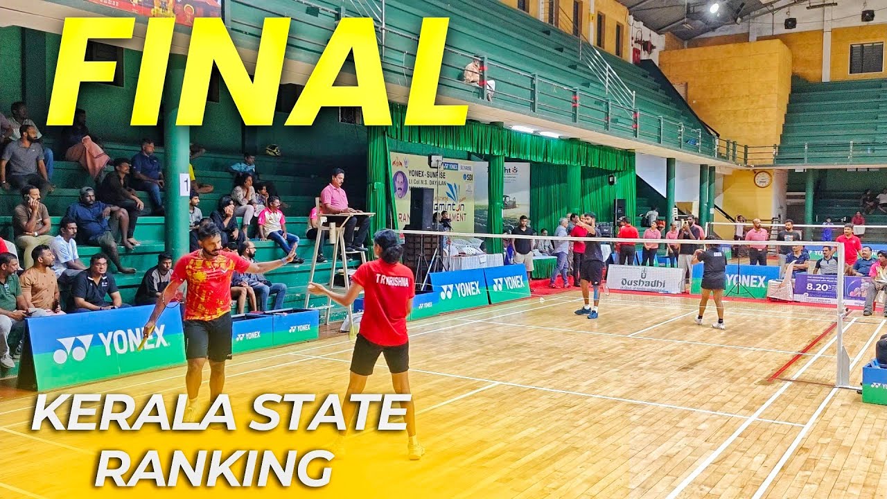 EDWIN JOY/GOWRI vs ROHIT/DIYA | KERALA STATE RANKING MIXED DOUBLES FINAL-TRISSUR