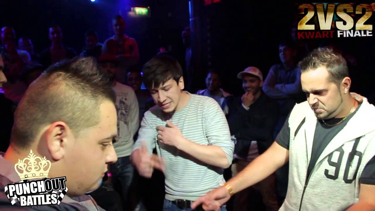 Dani & Big T vs Veasum & Hunter 2vs2 Kwartfinale PunchOutBattles