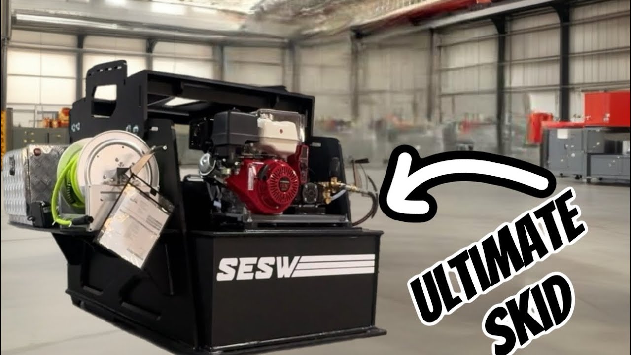The POLY-MAX SoftWash & Pressure Washing Skid System 