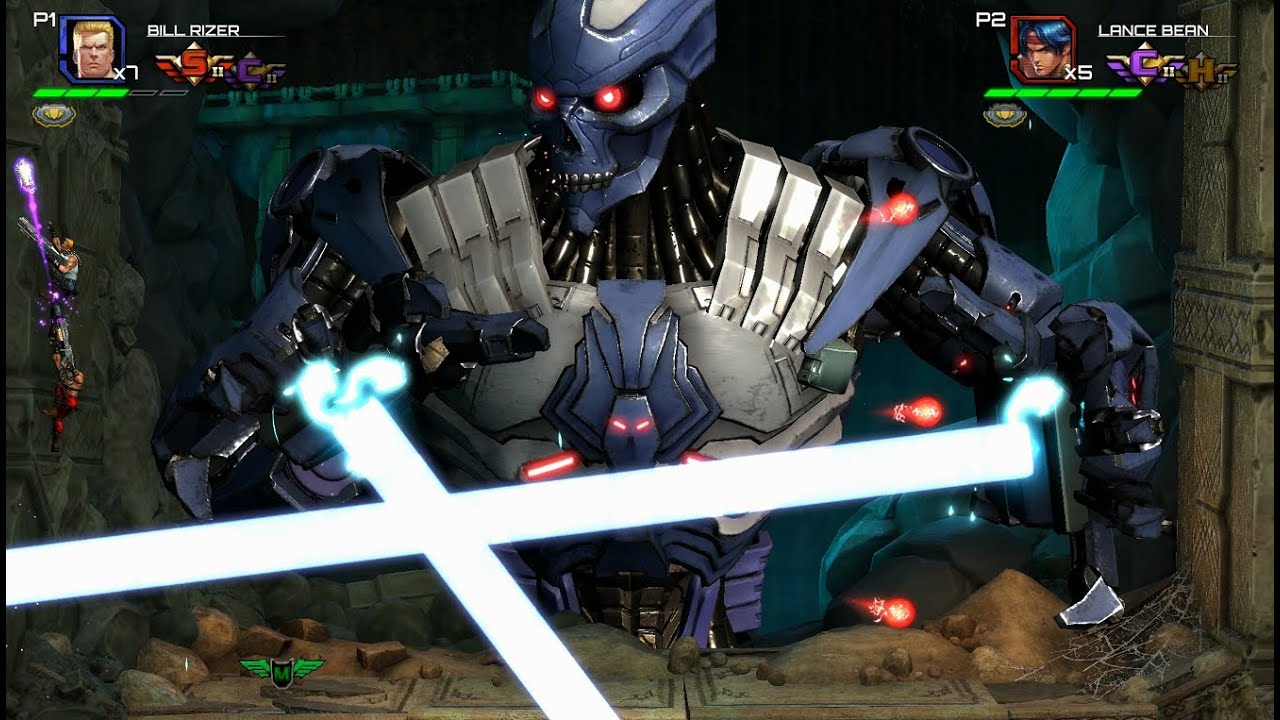 Contra: Operation Galuga Story Mode 2 player 60fps
