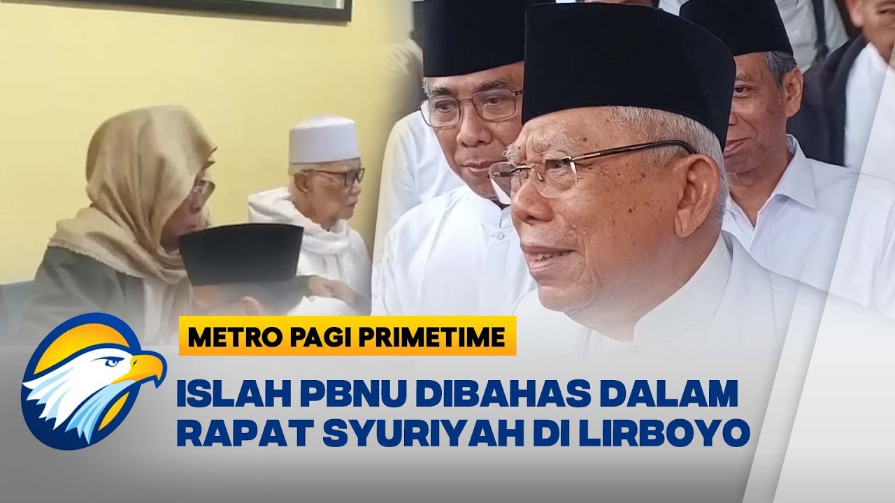 Rais Aam PBNU Bicara Soal Polemik Internal di Hadapan Gus Yahya - [Metro Pagi Primetime]