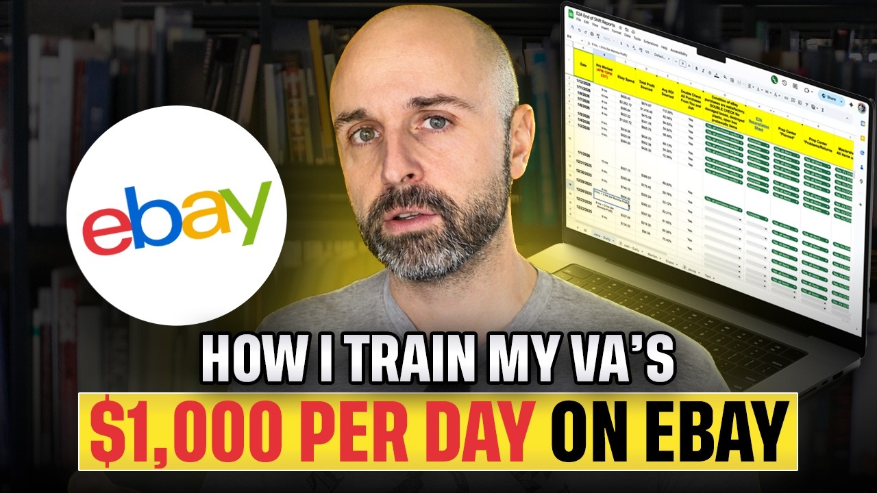 How I Train VA&rsquo;s To Spend $1,000 Per Day on eBay to Resell on Amazon FBA