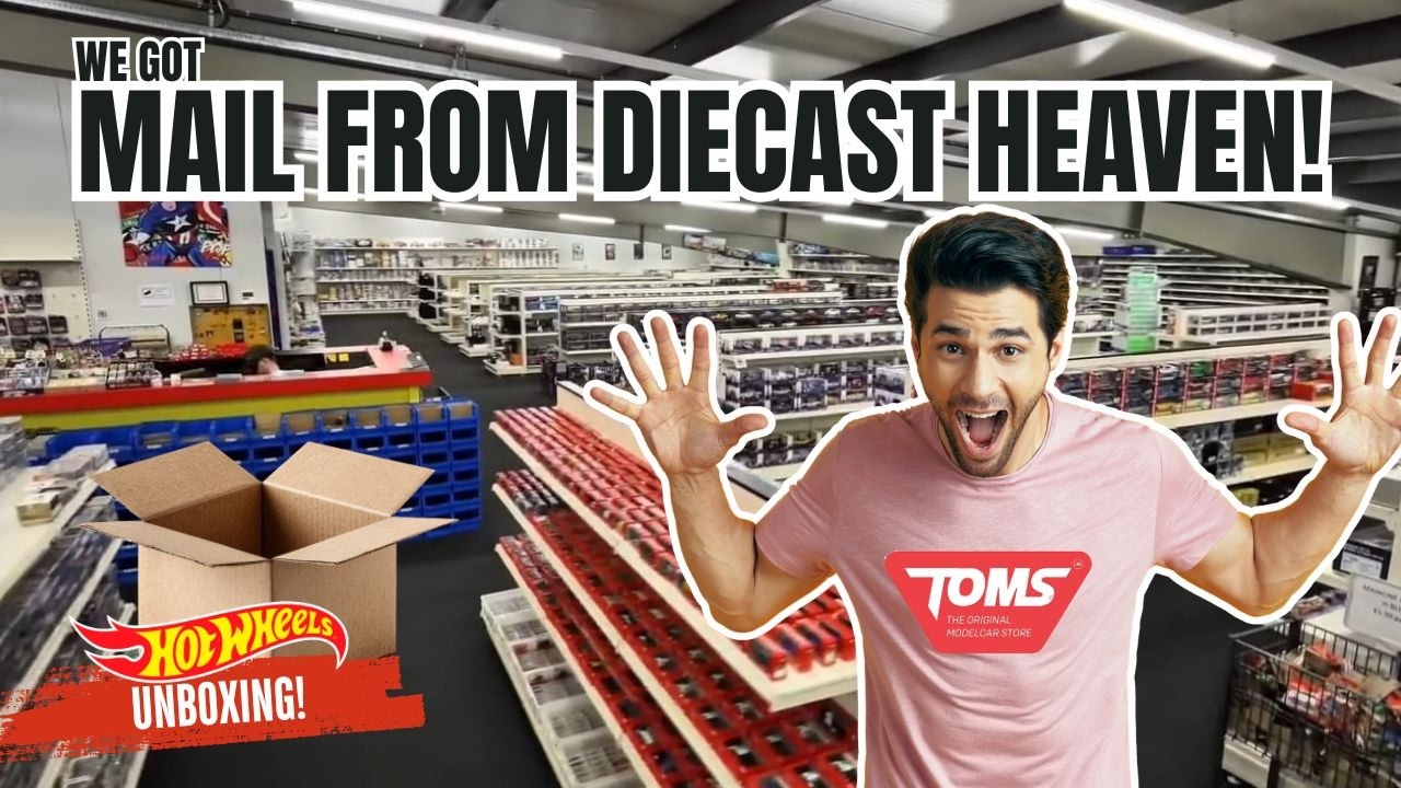 Mail from DIECAST HEAVEN! - We unbox a mega pack of Hot Wheels by TOMS Modelcars!