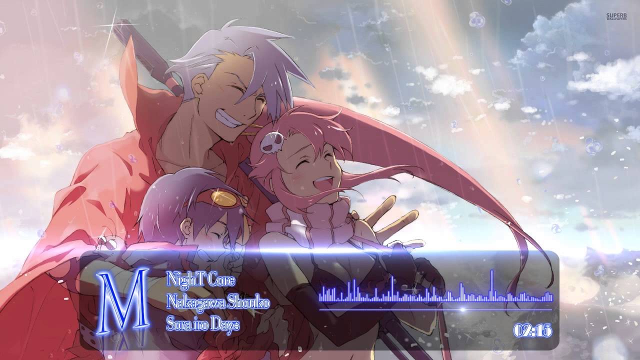 [NightCore] • Nakagawa Shouko - Sora iro Days
