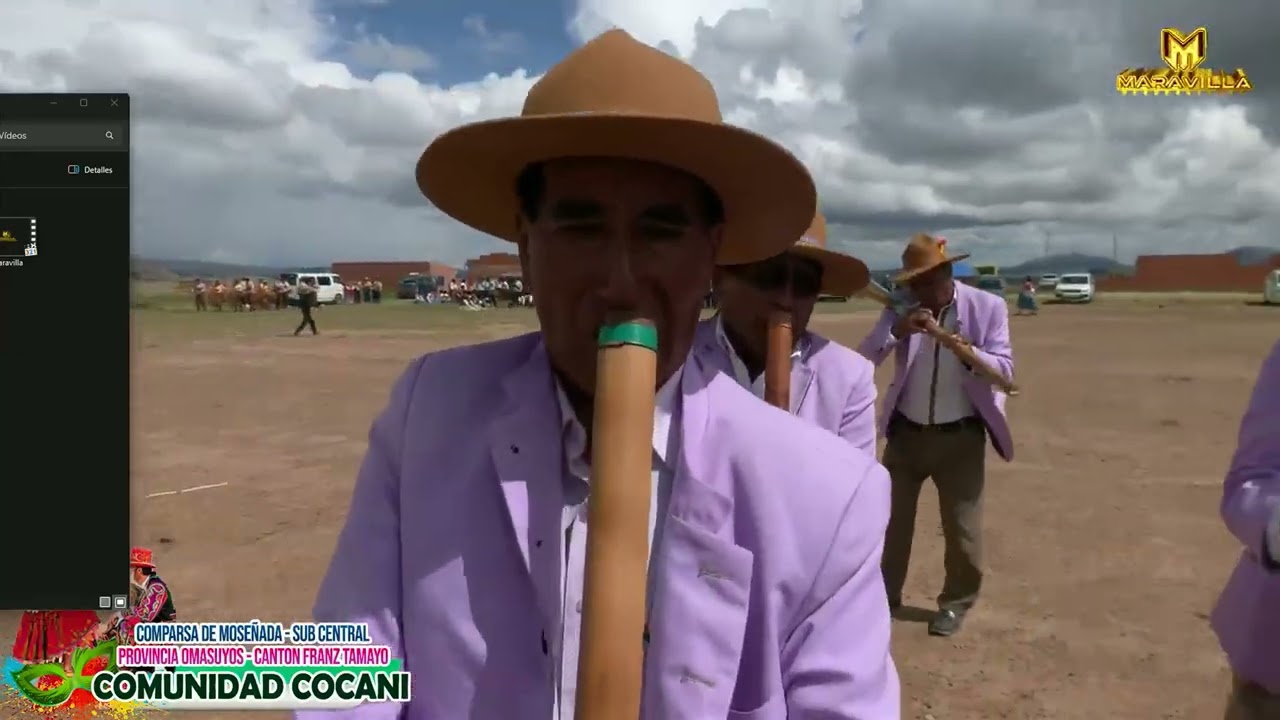 COMPARSA DE MOSEÑADA DE LA COMUNIDAD SUB CENTRAL COCANI PROVINCIA OMASUYOS CANTON FRANZ TAMAYO 2026