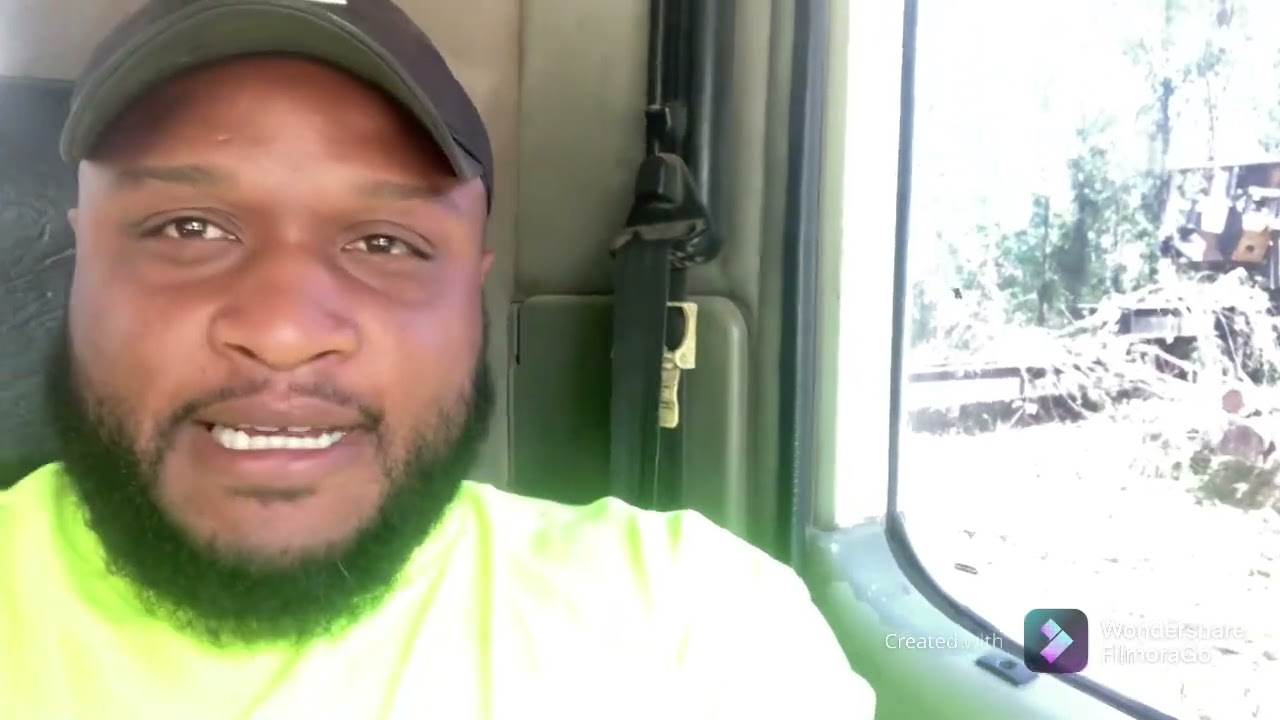 A day in the life of a log truck driver