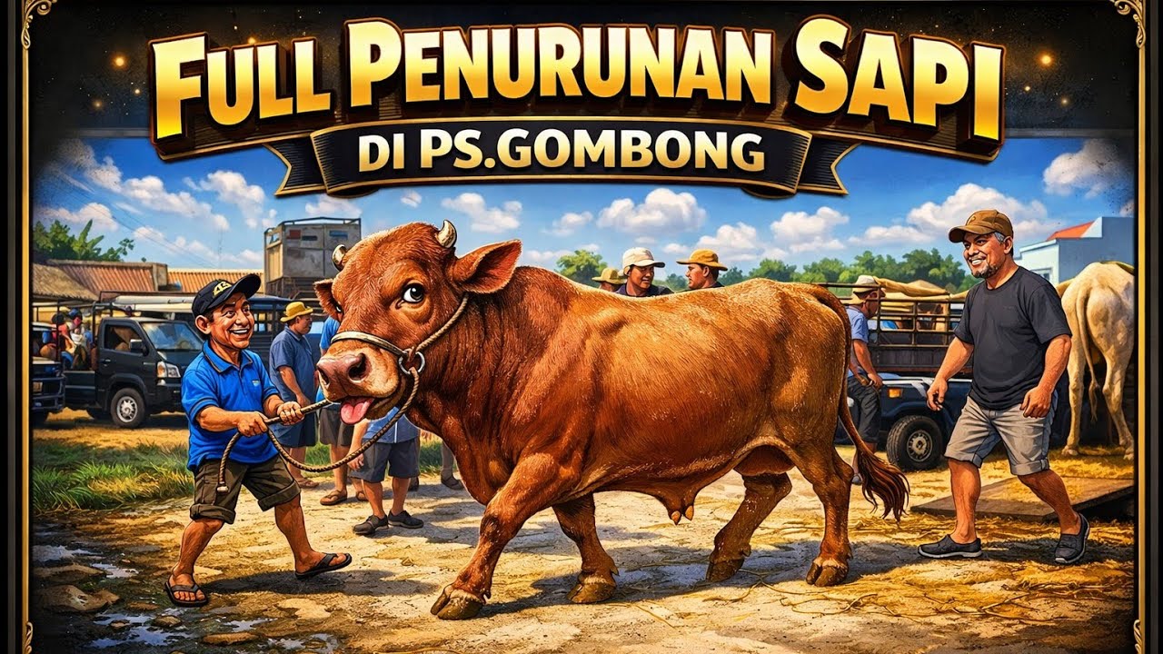 Full Penurunan Sapi Ps.Gombong 