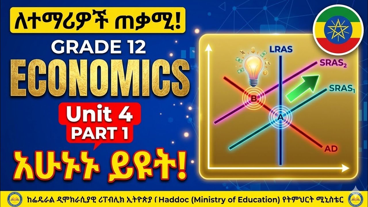Grade 12 Economics unit 4 part 1 Ethio-education 
