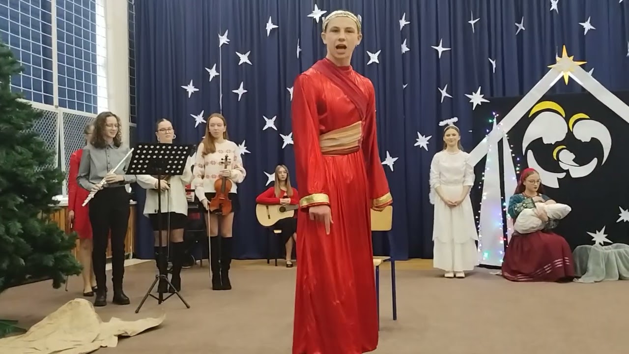 Jasełka 2024 w IV Liceum Ogólnokształcącym im. M. Kopernika w Rzeszowie