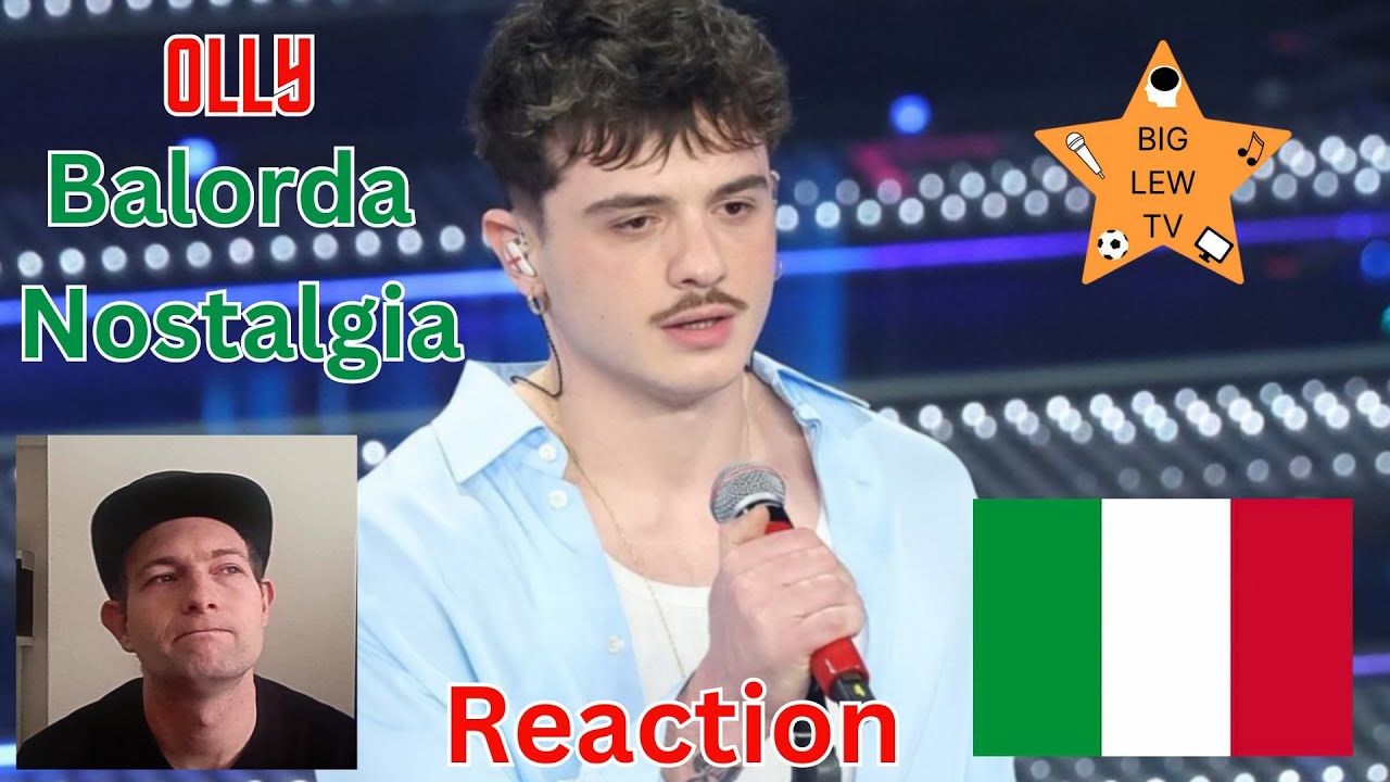 Olly, Balorda Nostalgia, Reaction  San Remo Winner 2025.