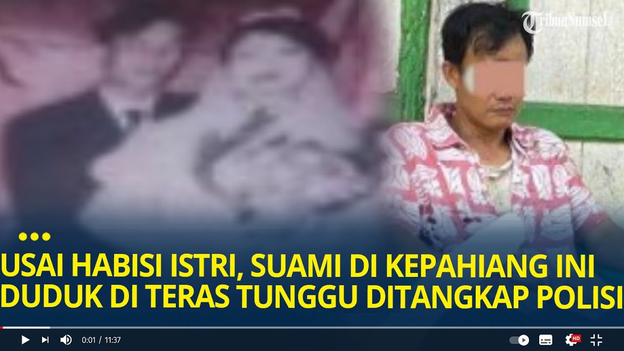 Usai Habisi Istri, Suami di Kepahiang Ini Duduk Di Teras Tunggu Ditangkap Polisi