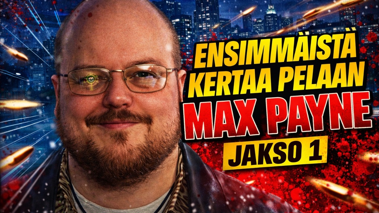 Max Payne suomeksi – Ensimmäistä kertaa | Jakso 1