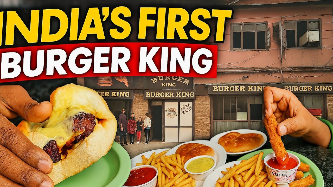 India's first Burger in Pune | Pune Camp Burger King Vlog | Camp burger vlog #food #streetfood