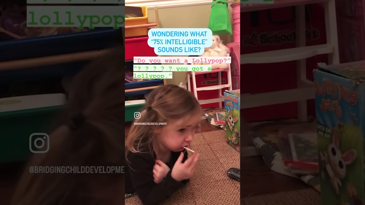 How much of what my 3 year old says should I understand?