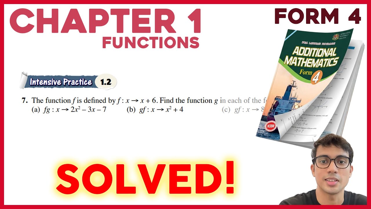 Intensive Practice 1.2 - Q7  | Add Maths Textbook | Form 4 | Chapter 1