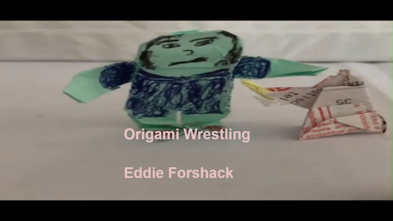 Eddie Forshack: The Origami Wrestling Phenomenon