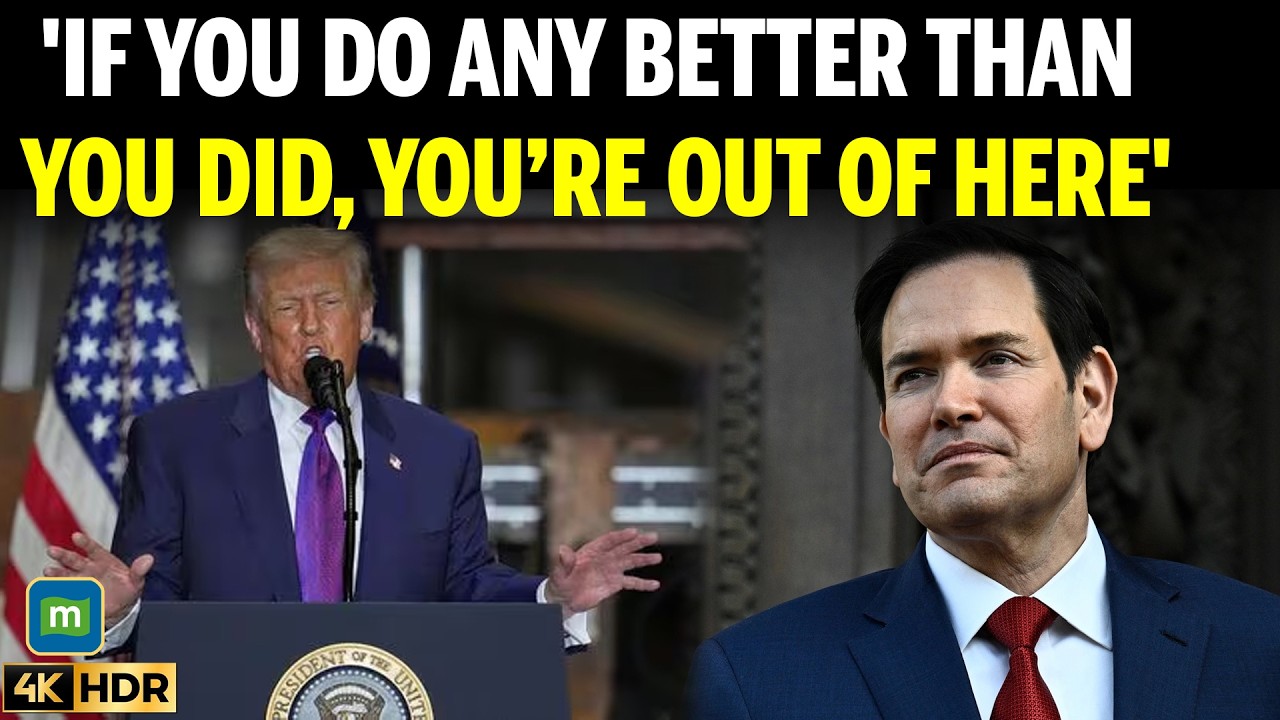 Trump ROASTS Marco Rubio — “Do Any Better and You’re OUT!”