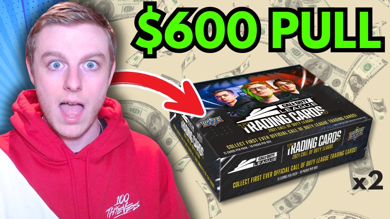 Opening TWO Boxes of CDL Trading Cards! (MASSIVE HIT) 🔥