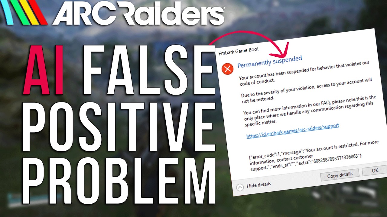Another Huge Wave Of False Positive Bans Hits Arc Raiders (You Could Be Next)