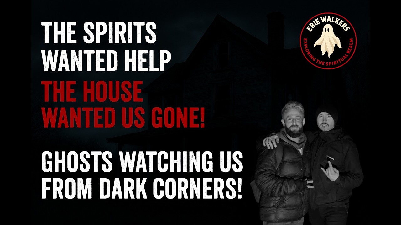 The Spirits Wanted Help… The House Wanted Us Gone! Ghosts Were Watching Us From In The Dark Corners!