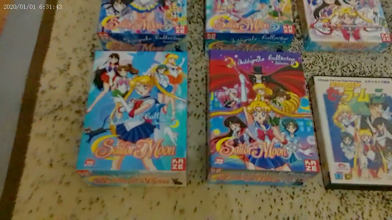 Mes objets de collection Sailor Moon